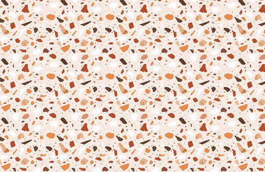 Home Decoration Terrazzo Slice Marble Wallpaper Mural for Use in