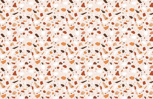 Home Decoration Terrazzo Slice Marble Wallpaper Mural for Use in