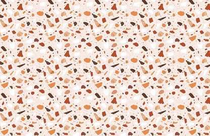Home Decoration Terrazzo Slice Marble Wallpaper Mural for Use in