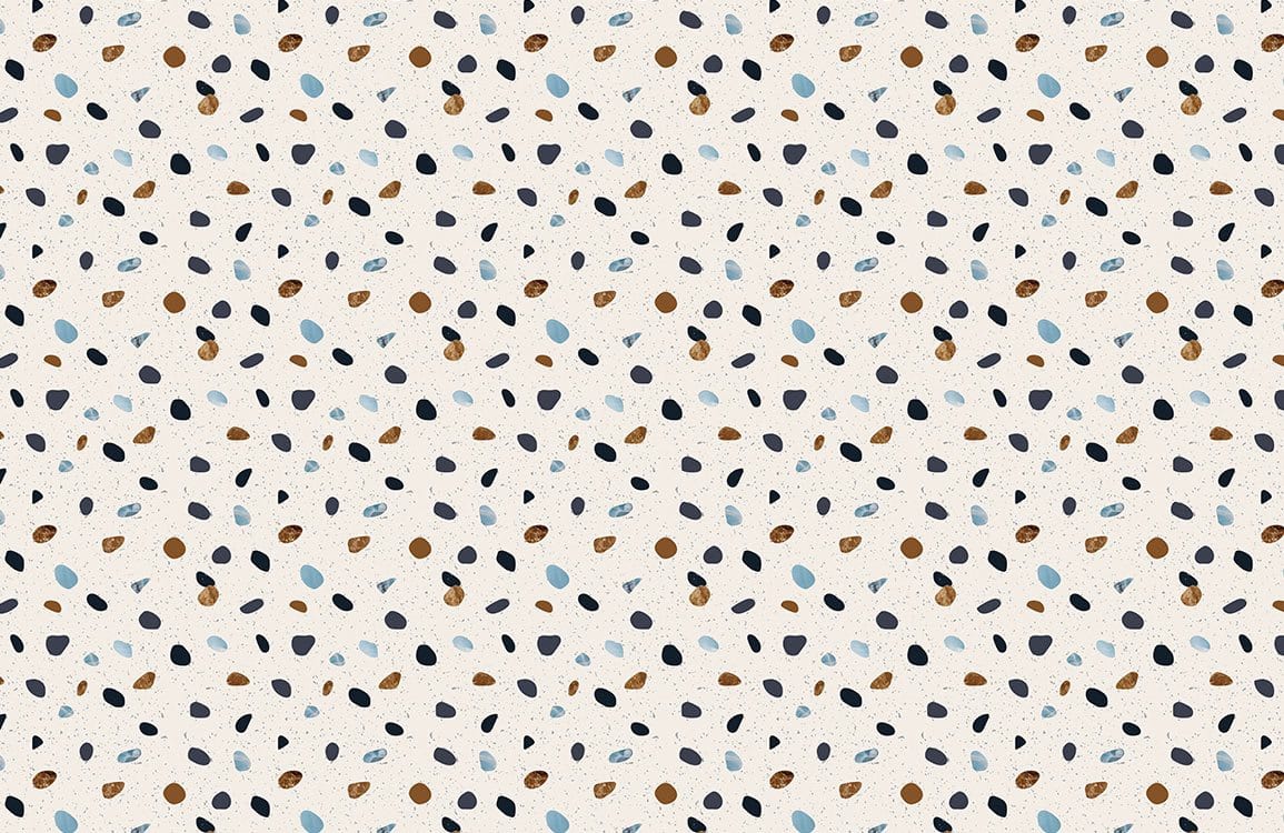 Modern Colorful Terrazzo Mural Wallpaper
