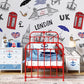 london life wallpaper mural nursery decoration