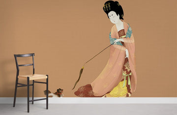 Vintage Japanese Beauty Wall Mural