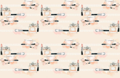 Makeup Products Custom Wallpaper Mural
