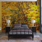 maple forest path wallpaper mural bedroom decor idea
