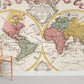 Mappa Totius Map Wall Mural For Room