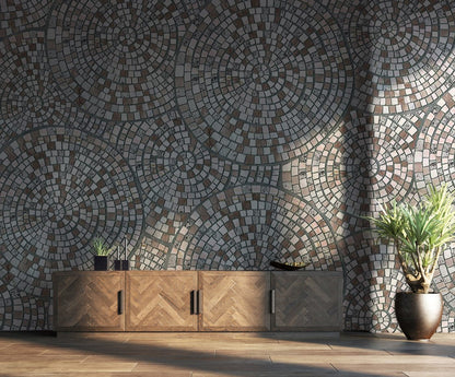 Marble Pattern Wallpaper Mural for Use in Home or Commercial Interior Design