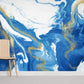 Ocean Room Mazarine Marble Wallpaper Mural