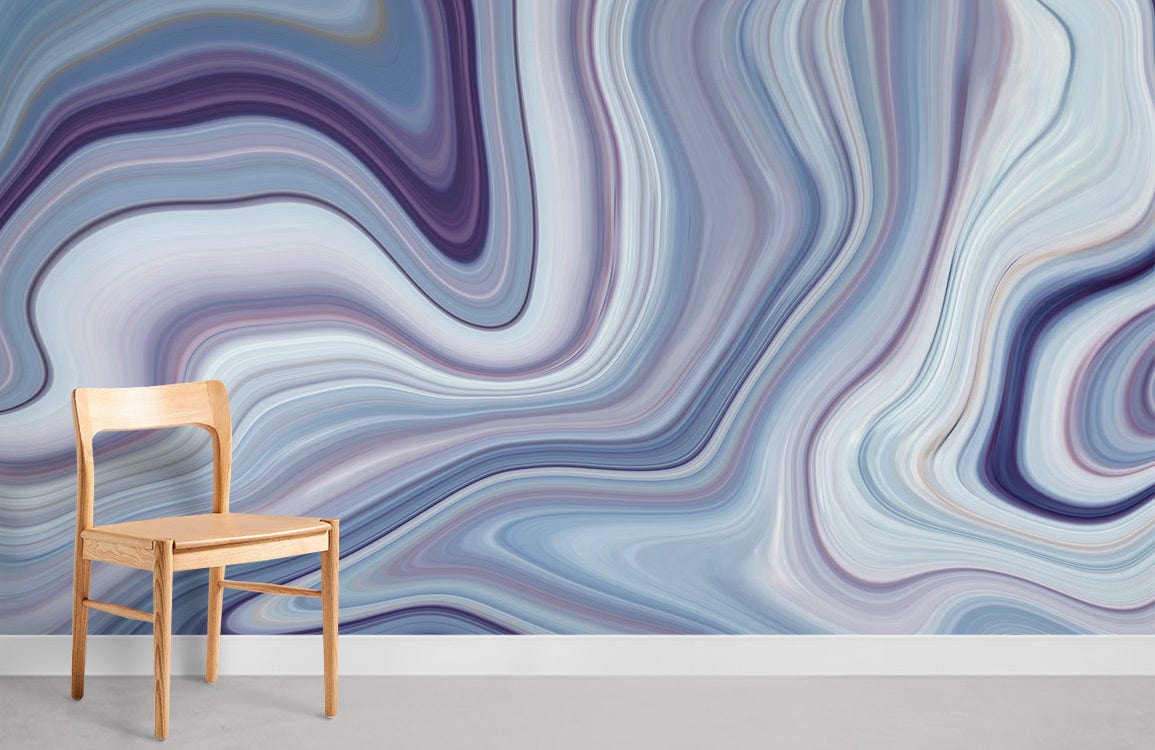 Melted Ombre Marble Wallpaper Mural for room decor