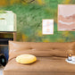 Green & yellow mixed effect Wallpaper Mural for living Room