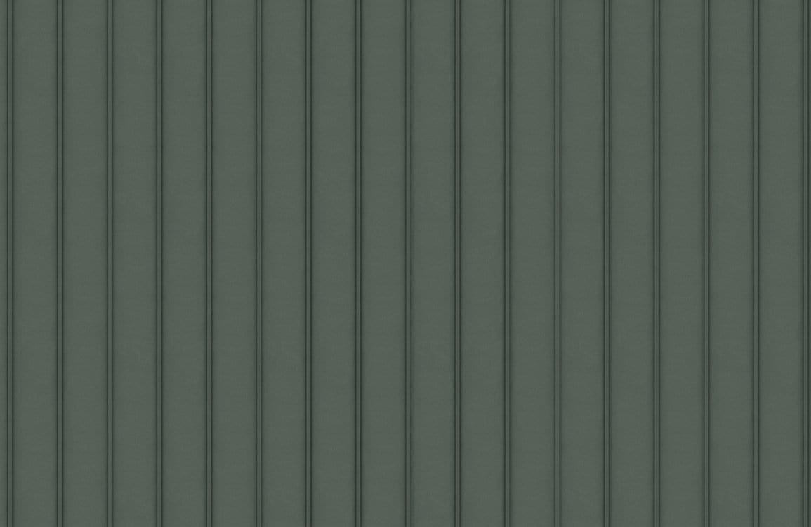 Emerald Green Striped Textured Wallpaper Mural