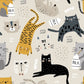 Customized Milk Cats Animal Wallpaper Mural for wall decor