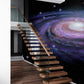 mysterious galactics Wallpaper mural for stairway decor