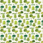 Mini Green Trees Wallpaper Mural
