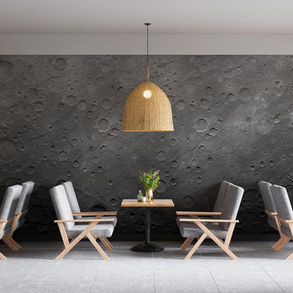 cool wallpaper mural for restaurant decor idea