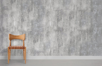 Modern Grey Concrete Textured Mural for Wall
