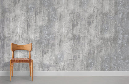Modern Grey Concrete Textured Mural for Wall