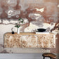 mottled surrounded wall mural abstract design