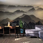 Mountain in Fog Custom Wallpaper Design 