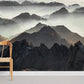 Mountain in Fog Wallpaper Mural Home Decor