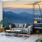 Mountains Separated from the Sky Landscapes Wallpaper Mural for the Decoration of the Living Room