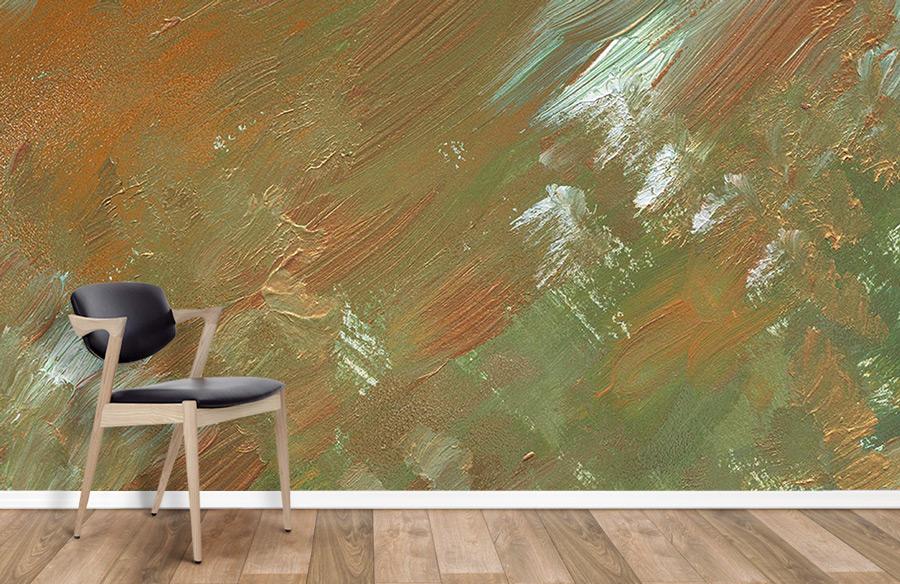Multi-color Palette Wallpaper Mural