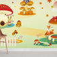 Mushroom Kingdom Cartoon Wallpaper Room