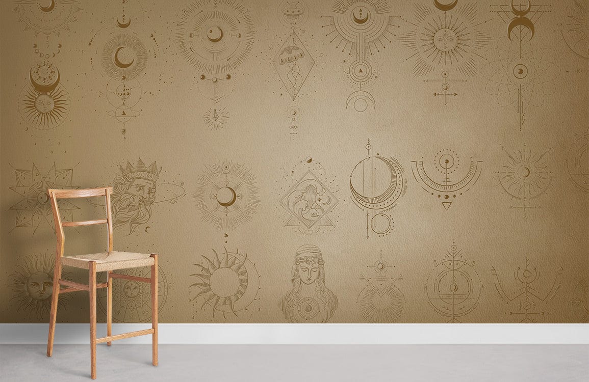 Mysticism Wall Murals Room Decoration Idea