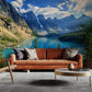 Lake & Mountain Natural Landscape Home Interior