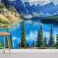 Lake & Mountain Natural Landscape Art Design