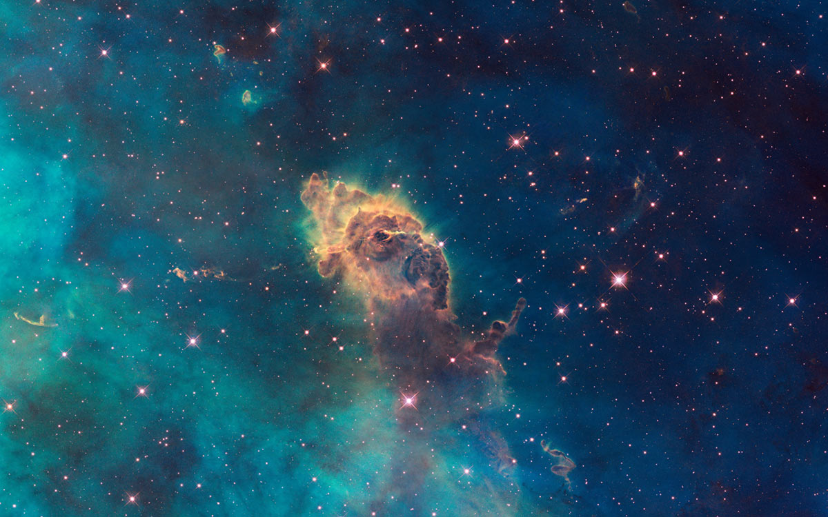 Starry Night Sky Galaxy Mural Wallpaper