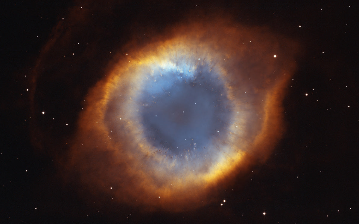 Mystical Cosmic Eye Space Mural Wallpaper