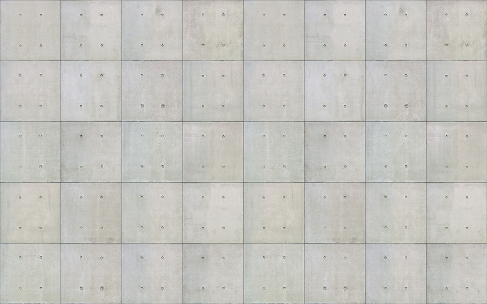 Modern Concrete Geometric Mural Wallpaper