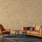 Mosaic Wall Mural for Living Room in Neutral Color