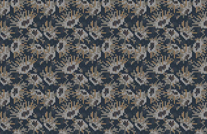Knitting Sweater Pattern Mural Wallpaper Art Design