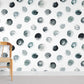 Ombre Blueberry Pattern Wallpaper For Room