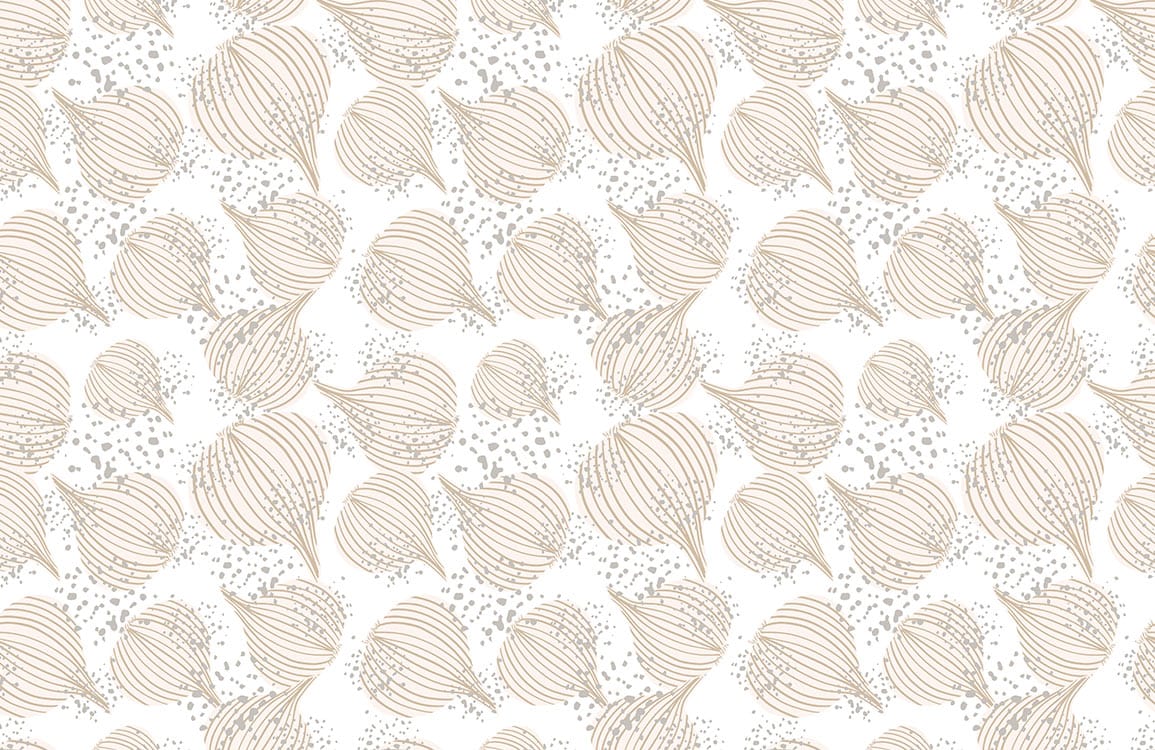Gold Leaf Abstract Botanical Mural Wallpaper