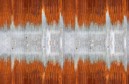 Metal Rust Effect Mural Wallpaper for wall