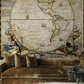 North & South America Wallpaper Mural