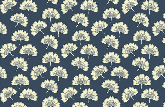 Painted Ginkgo Wallpaper Home Decor