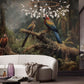 Forest Parrots Wallpaper Mural