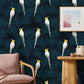 Tropical Parrot Botanical Wall Mural