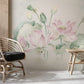 lotus flower blossom wallpaper mural home decor