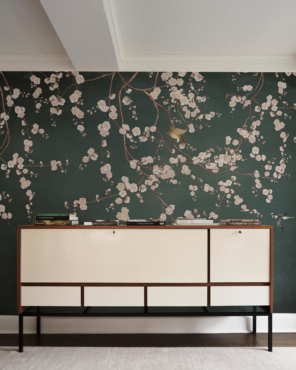 Vintage Sakura Flower Wall Mural Decoration
