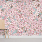 pink Peach blossoms Wallpaper Mural for Room design