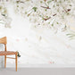 Painted Pear Blossoms Flower Wallpaper Mural for Room decor