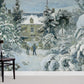 Vintage Winter Landscape Room Mural Wallpaper