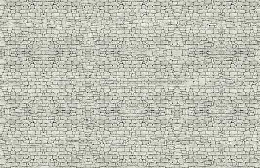 Rustic Grey Cracked Texture Mural Wallpaper