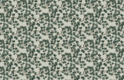 Elegant Equestrian Botanical Mural Wallpaper