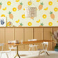 Sliced Pineapple Mural Wallpaper Dining Room