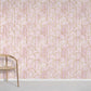 Pink Geometry Wallpaper Mural